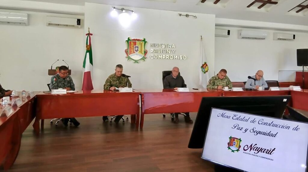 557622896_1198737318956107_2231992294487285159_n-1024x573 Miguel Ángel Navarro Encabeza la Mesa Estatal de Construcción de Paz y Seguridad