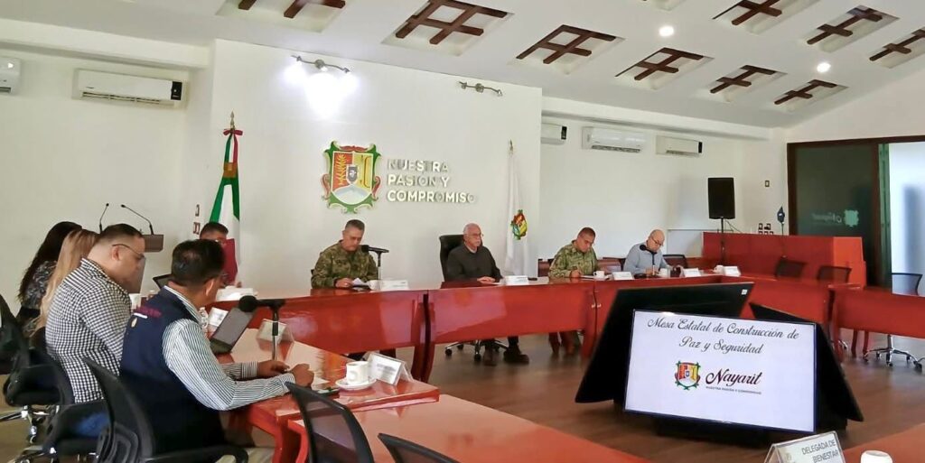 558366958_1198737315622774_376904291475864171_n-1024x513 Miguel Ángel Navarro Encabeza la Mesa Estatal de Construcción de Paz y Seguridad