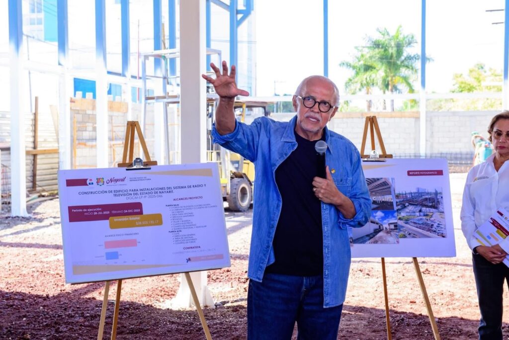 585889715_1242940094535829_170595866828069391_n-1024x684 Avanzan Las Nuevas Instalaciones del Sistema de Radio y Televisión de Nayarit