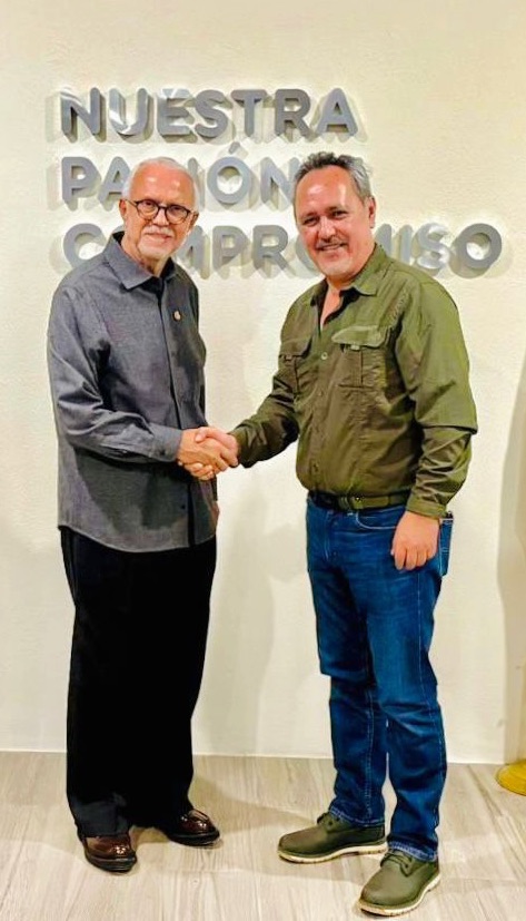 Navarro-y-Salgado1 Reunión del Gobernador del Estado con el Comisionado Nacional de Pesca