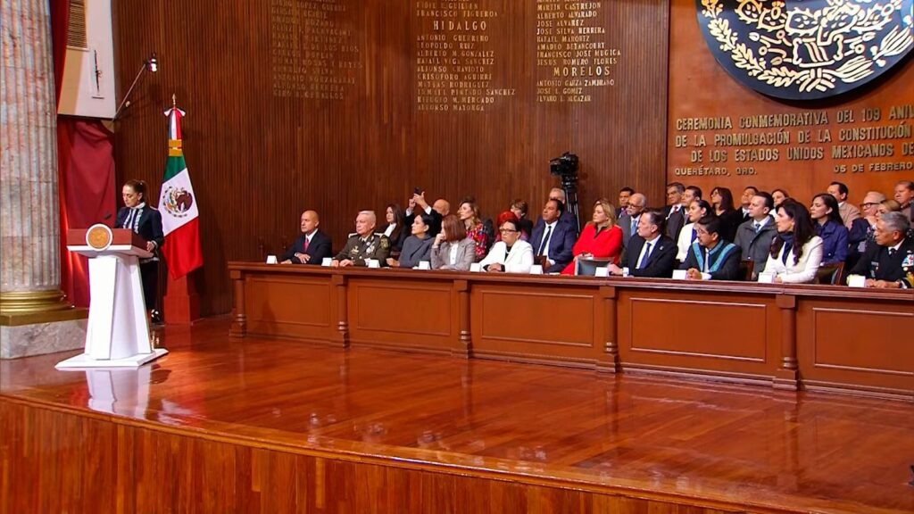 627391028_1299793345517170_3295315209284184669_n-1024x576 Miguel Ángel Navarro Asistió a la Ceremonia de la Constitución con la Presidenta Claudia Sheinbaum